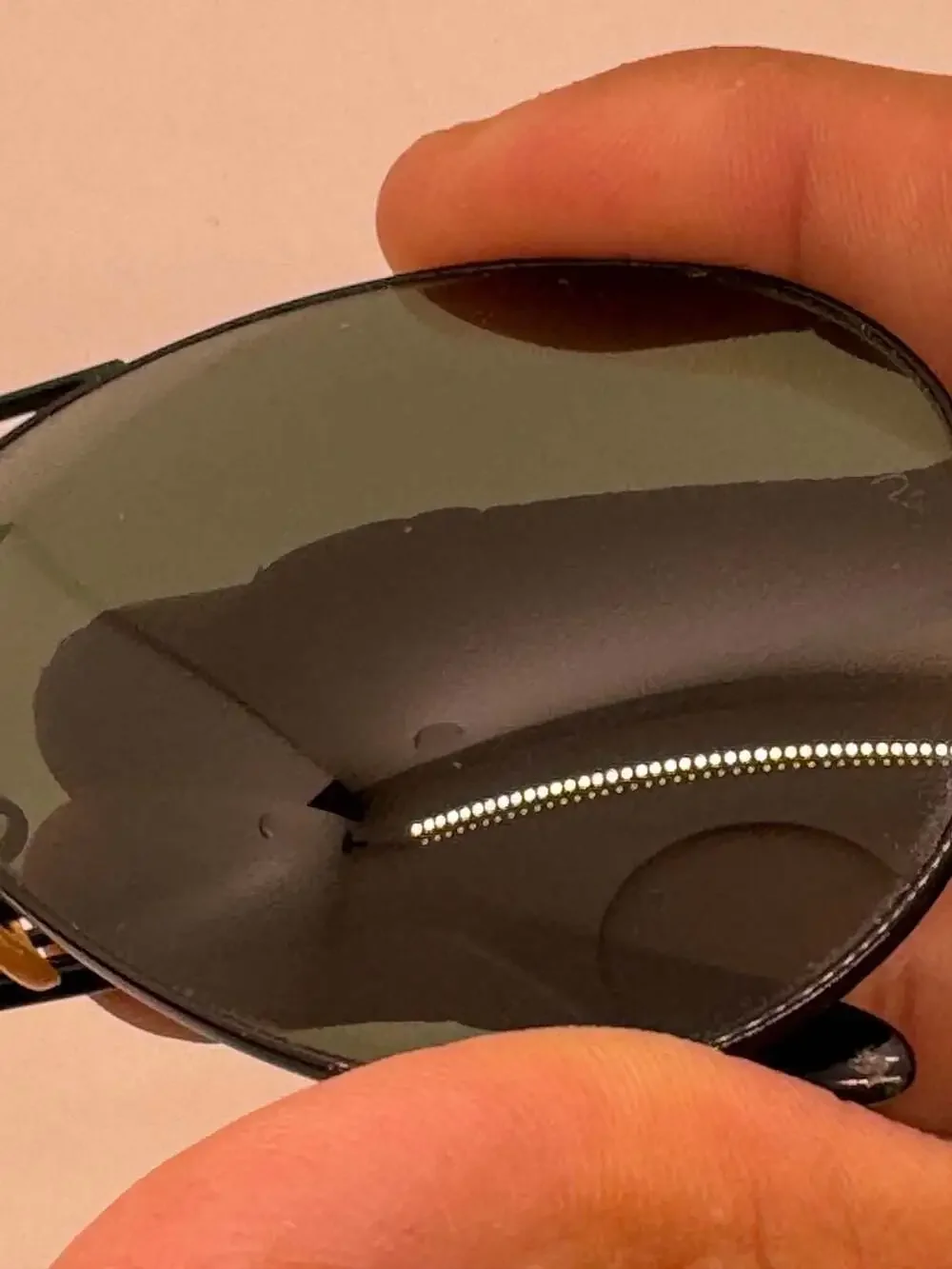Ray-Ban RB3026 Aviator Large Metal II Sunglasses in Black with G-15 Lenses